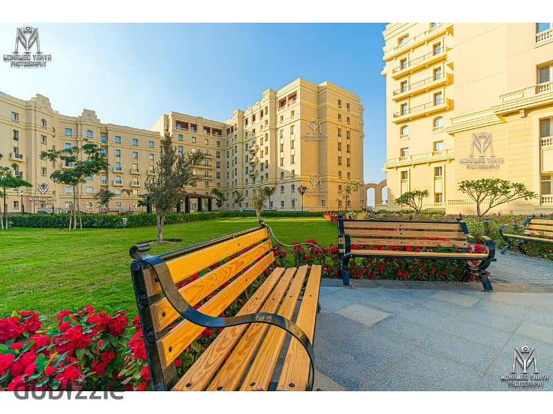 At the lowest price, an apartment for sale in a distinctive location in New Cairo, the Administrative Capital, hotel finishing in New Garden City 0