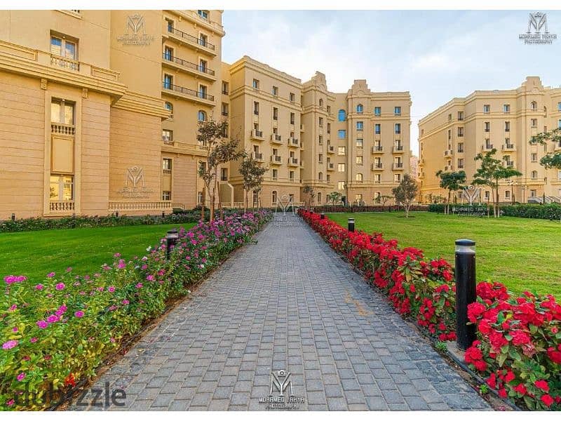 At the lowest price, an apartment for sale in a distinctive location in New Cairo, the Administrative Capital, hotel finishing in New Garden City 5