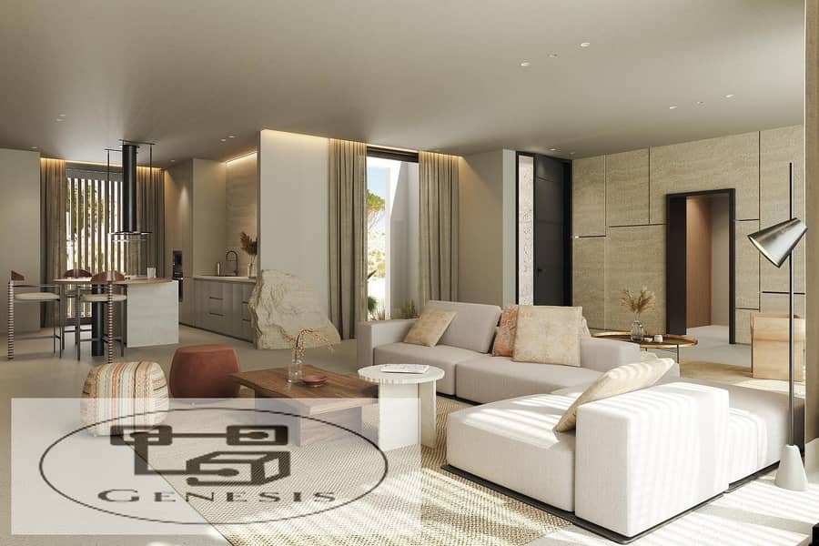 Apartment 119m with full sea view for sale in somabay red sea - fully finished 3