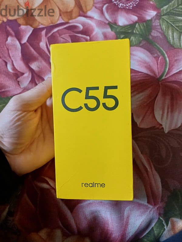 للبيع موبايل Realme C55 جديد لم يستخدم رام 8 مساحة 256 2