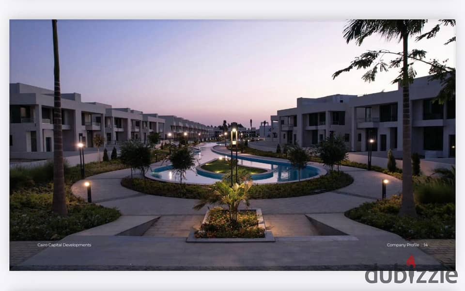 A prime townhouse for immediate delivery in Lake West, located on the Dahshour Link in Sheikh Zayed, directly opposite Beverly Hills. 10