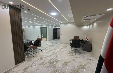 Super  Lux  Finished  Rental  Office  on  Maadi  Ring  Road  Area  230  m