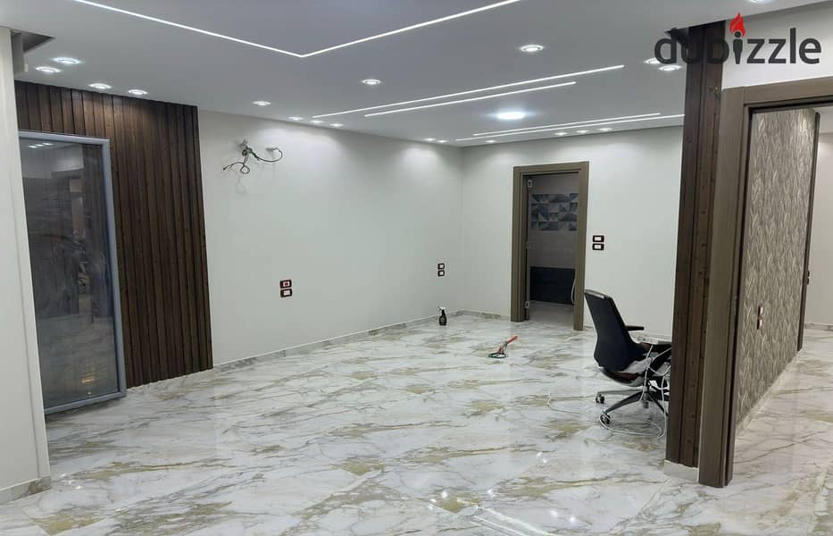 Super  Lux  Finished  Rental  Office  on  Maadi  Ring  Road  Area  230  m 4