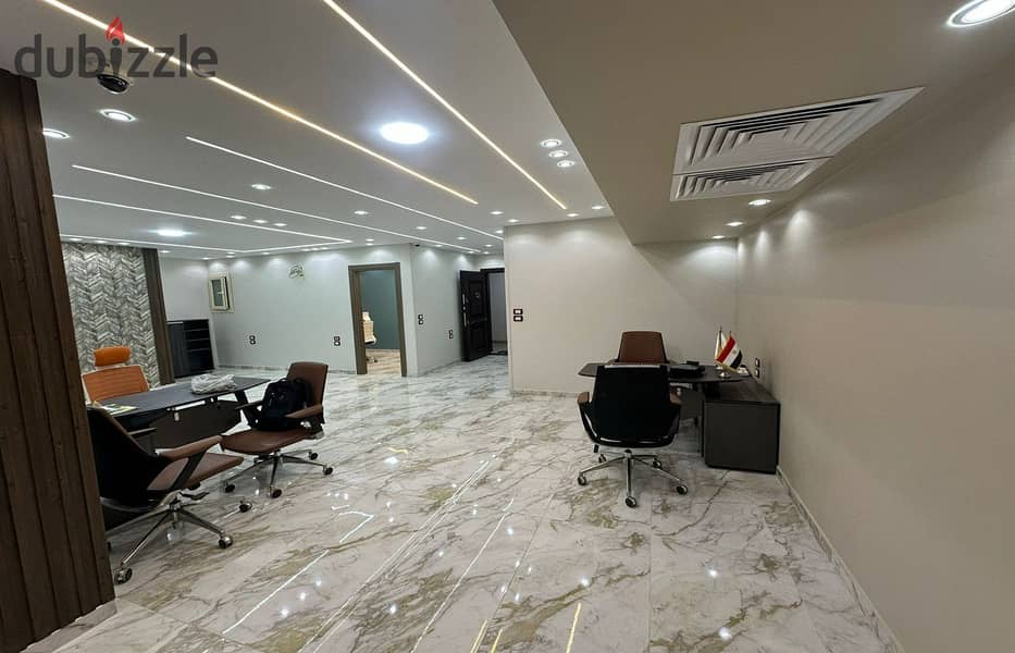 Super  Lux  Finished  Rental  Office  on  Maadi  Ring  Road  Area  230  m 10