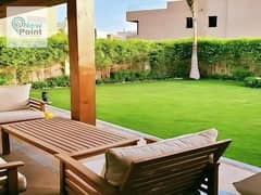 2 bedroom apartment with garden fully finished for sale in Palm Hills New Cairo 0