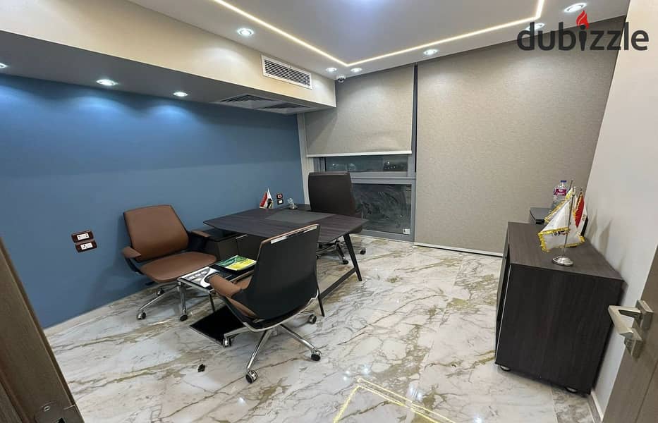 Super  Lux  Finished  Rental  Office  on  Maadi  Ring  Road  Area  170  m 9