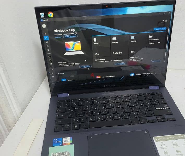 Asus vivobook s14 flip استخدام قليل جدا 4