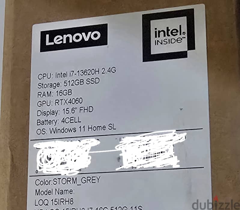 Lenovo log 15 irh8 (RTX 4060 Version) 4