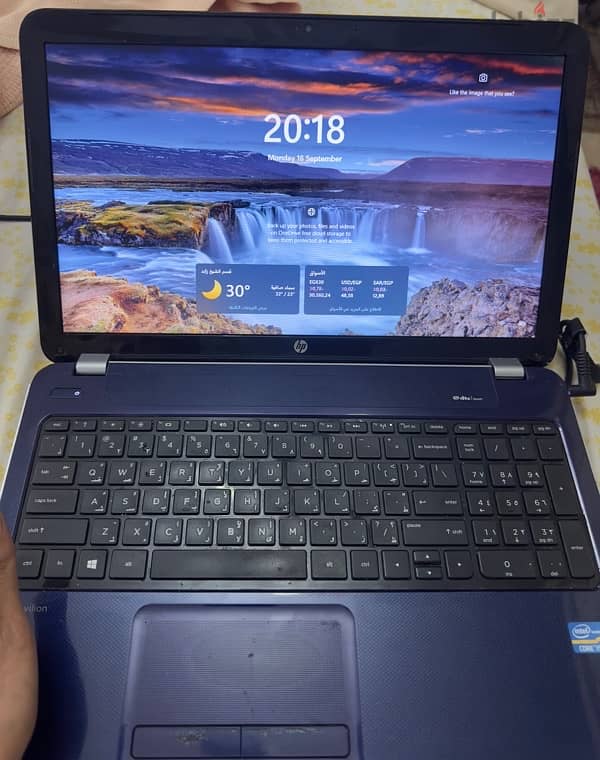 laptop HP pavilion 15 Notebook 9