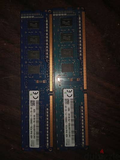 2×4 8g ram ddr3