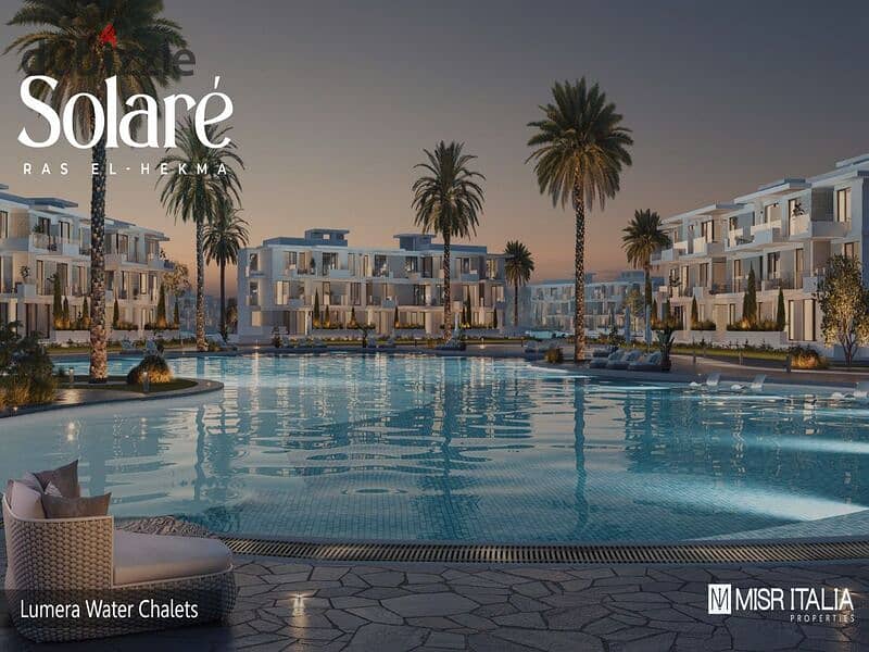 Book your unit in installments over 10 years from Solare Misr Italia 10