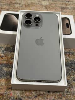 iPhone 15 pro max natural titanium 0