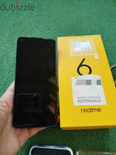 Realme 6 Blue 128GB 4G RAM- ريلمي ٦ ازرق ١٢٨ جيجا ٤ جيجا رام