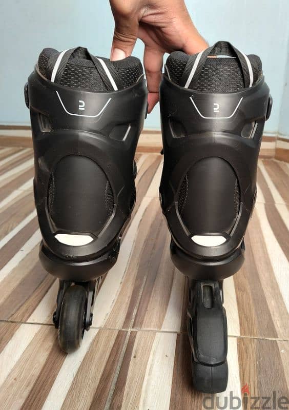 OXELO INLINE SKATES, big size: 46 - زلاجات اوكسيلو مقاس كبير: ٤٦ 2