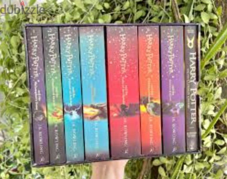 Harry Potter paperback full book set volumes 1 to 8 2