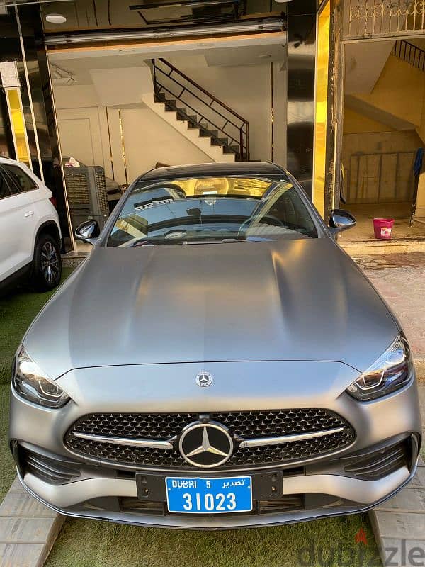 C200 AMG night package 4000km model 2023 كسر زيرو 4