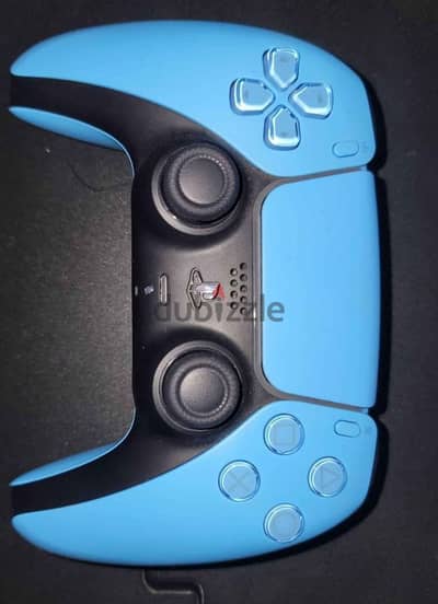 ps5 controller dualsense blue دراع بلايستيشن ٥ ازرق مستعمل كانه جديد