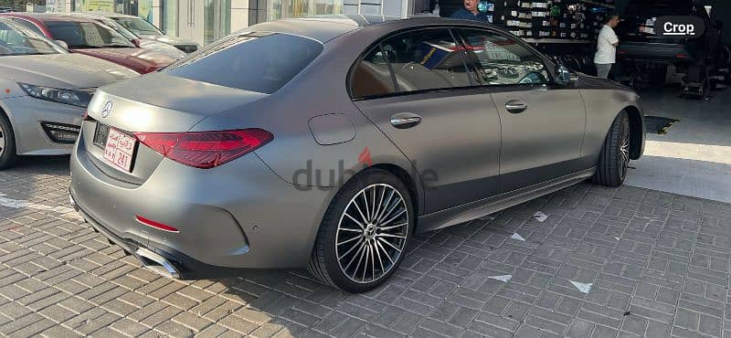 C200 AMG night package 4000km model 2023 كسر زيرو 15