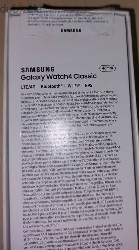 Samsung Galaxy Watch 4 classic 46mm LTE black 3