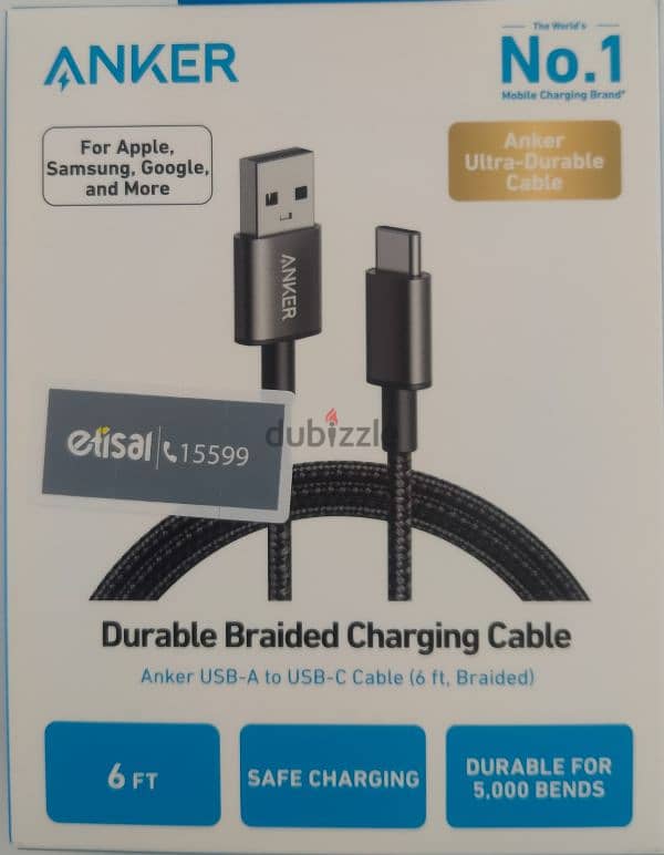 وصله من انكر usb to c 0