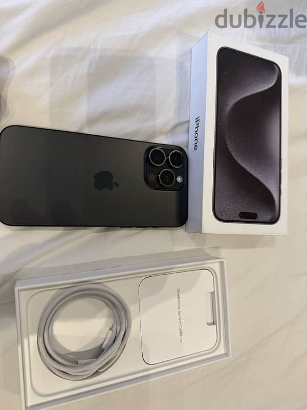 iphone 15 pro max  Black 1