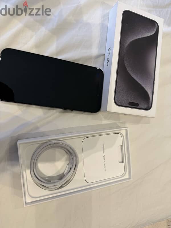 iphone 15 pro max  Black 2