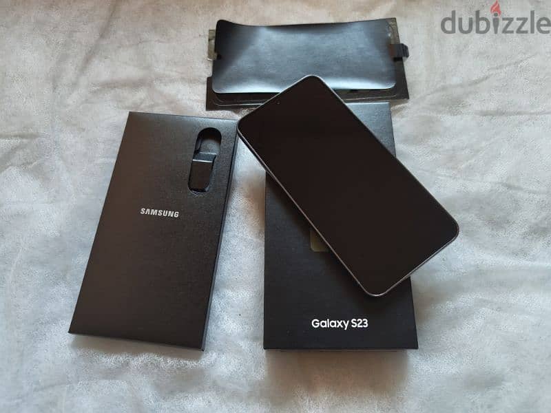 Samsung s23 5G 256/8 بحالة الزيرو شرحتين 1