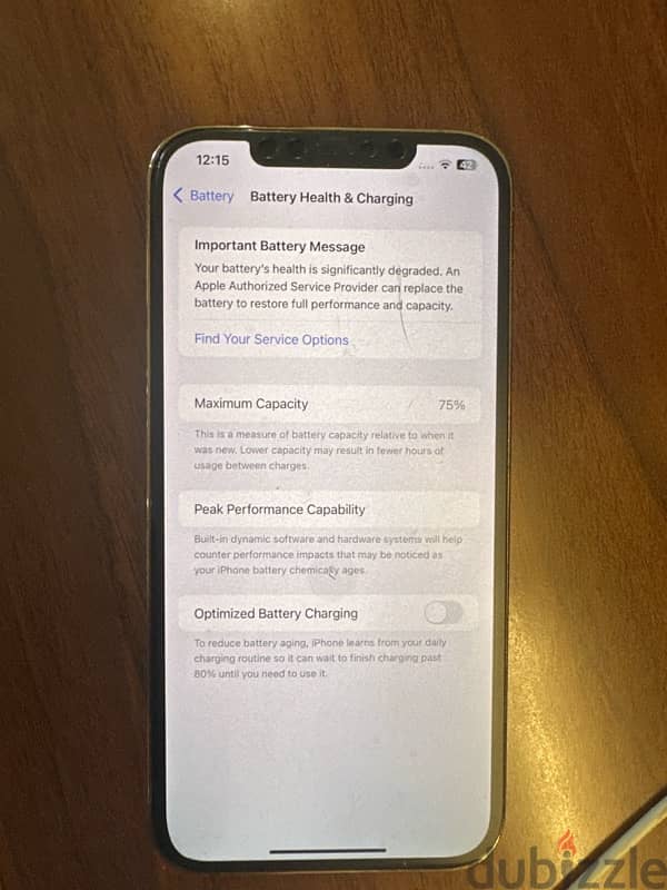 موبايل ايفون 12 promax  بحالة جيدا جدا مفيهوش خربوش 4