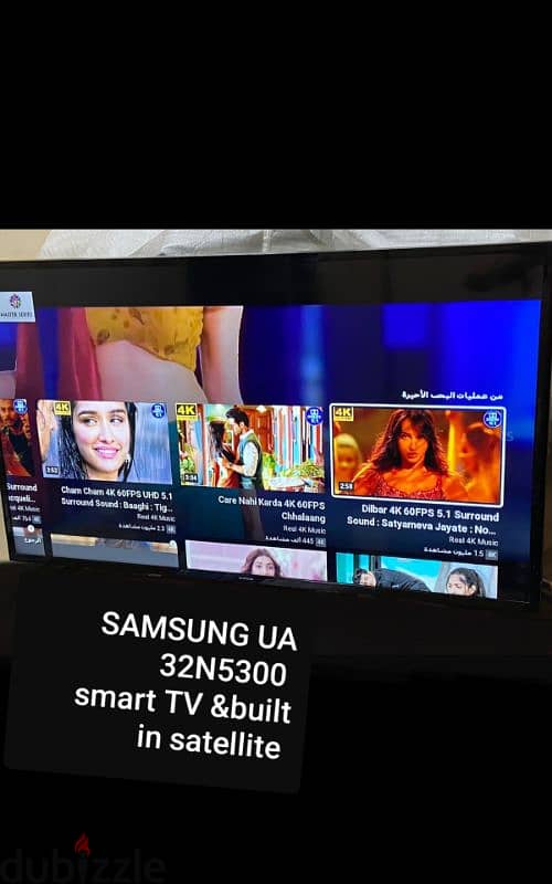 Smart Tv&built in satellite SAMSUNG 32 insh mo N5300 good Condition 16