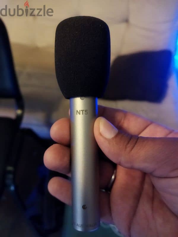 instrument microphone Rode NT5 with mic stand 3