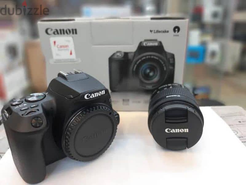 كاميرا كانون canon 250D كسسسسسر زيرو 0