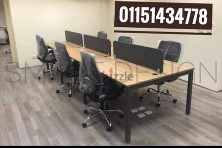 خلية عمل  وورك ستيشن بارتيشن مكاتب موظفين/ كول سنتر/ Workstation/desk