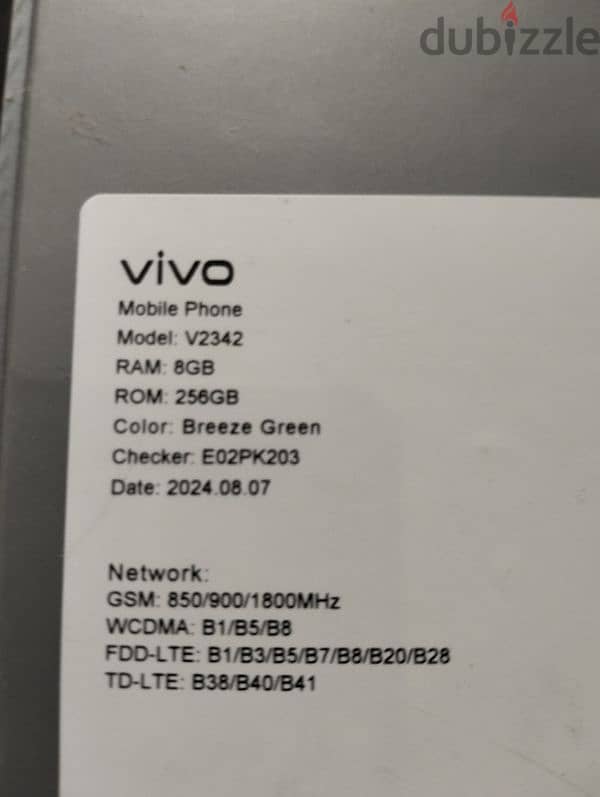 Vivo v30 Lite New 2