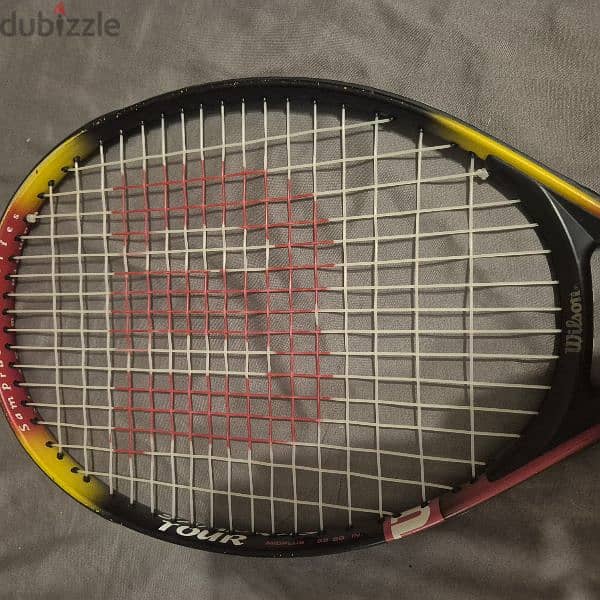 wilson tennis racket size 23 8