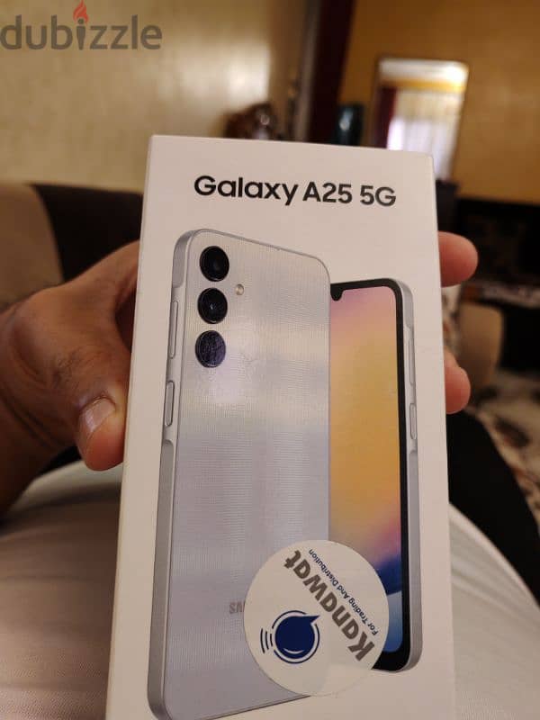 Samsung a25 5g 128/6  جديد بضمان محلي متبرشم 0