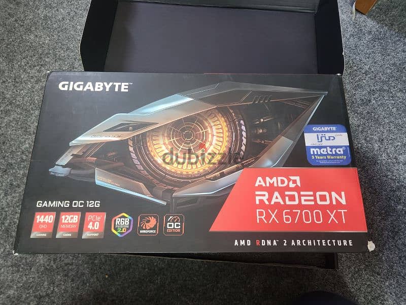 amd Radeon rx6700xt 12g 1