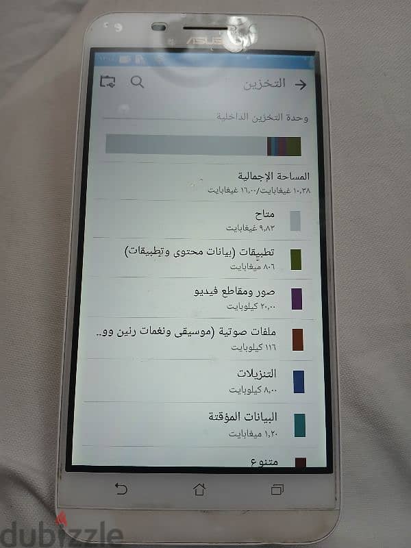 موبايل اسوس ١٦ جيجا و ٢ رام ASUS_Z010D 3