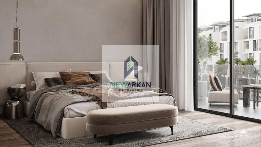 Apartment for sale fully finished near to Mall of Arabia in 6th October City, with 10% advance 12