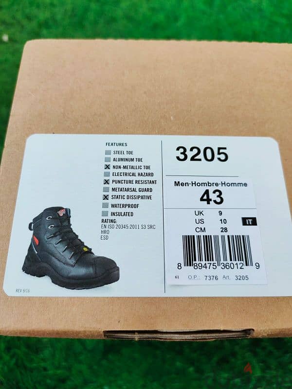 حذاء سيفتي ريدوينج Safety shoes Red Wing 2