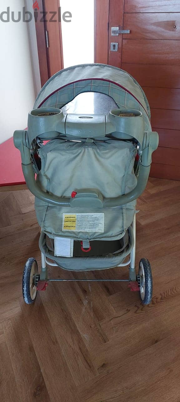 GRACO Full-sized travel systems عربة أطفال جراكو + كرسي سيارة 2