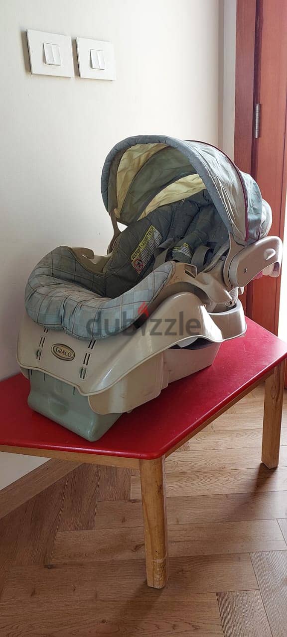 GRACO Full-sized travel systems عربة أطفال جراكو + كرسي سيارة 3