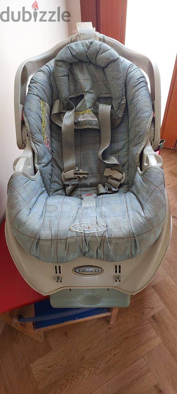 GRACO Full-sized travel systems عربة أطفال جراكو + كرسي سيارة 4