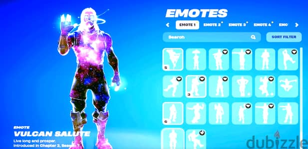 Prime Fortnite Account – Galaxy Skin & Rare Professor Skin!