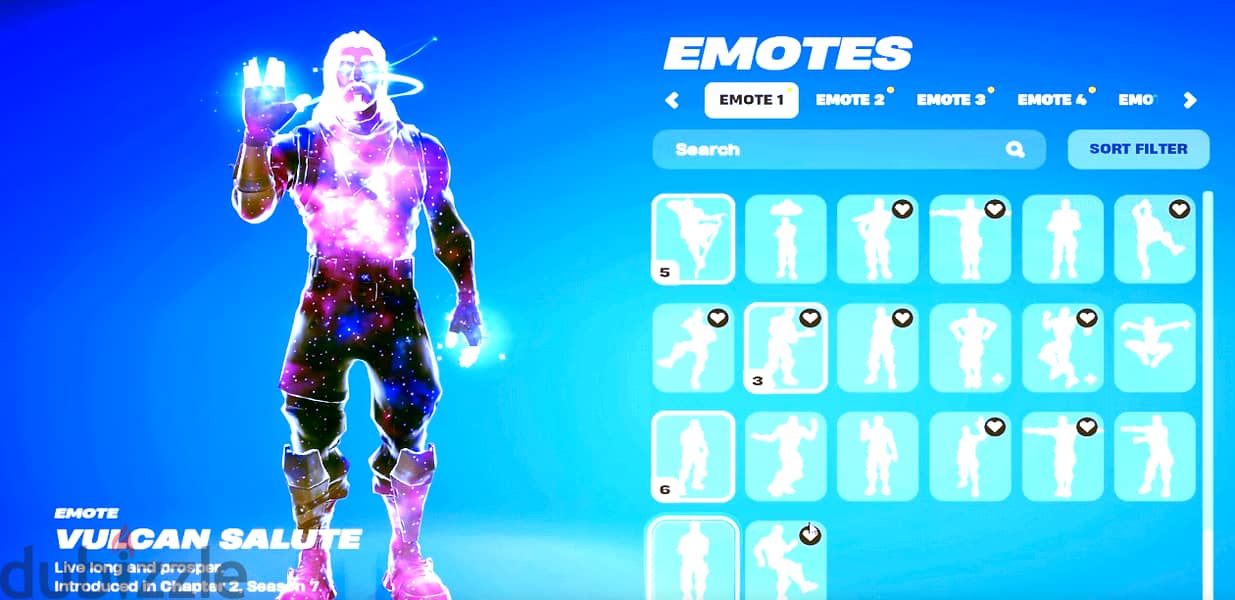 Prime Fortnite Account – Galaxy Skin & Rare Professor Skin! 1