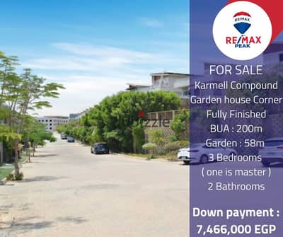 Karmell Compound Sodic Developments Garden house Corner For Sale  200m