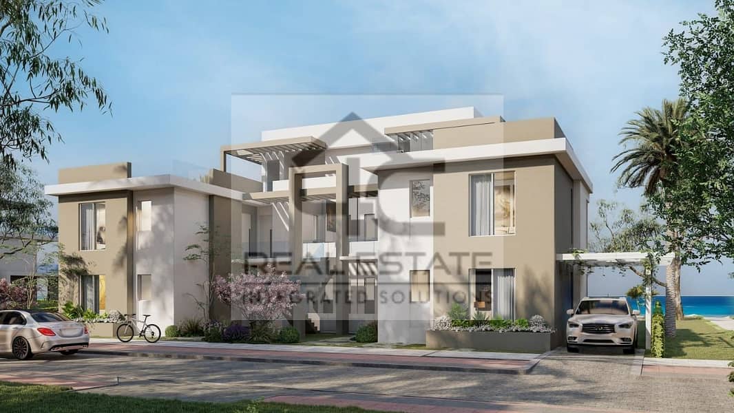 Twin house 237 m Semi finished for sale in Hyde park - Direct on land scape 1