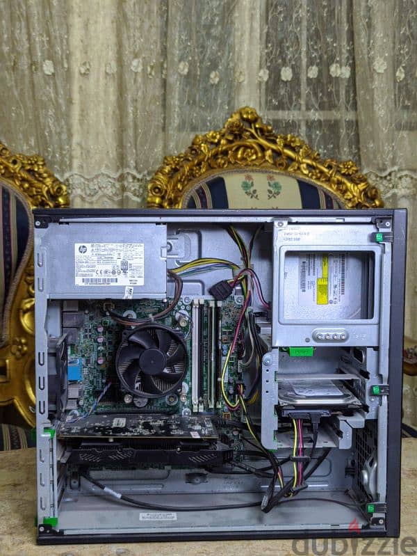 computer hp 600g1 +شاشة 1