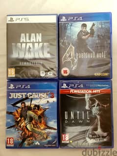 Playstation games used & new 0