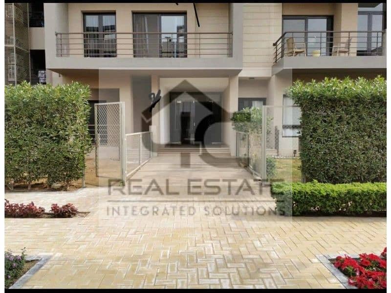 Penthouse for sale in installments, ready to move, fully finished with air conditioners, at a price including maintenance, garage, and clubhouse 9