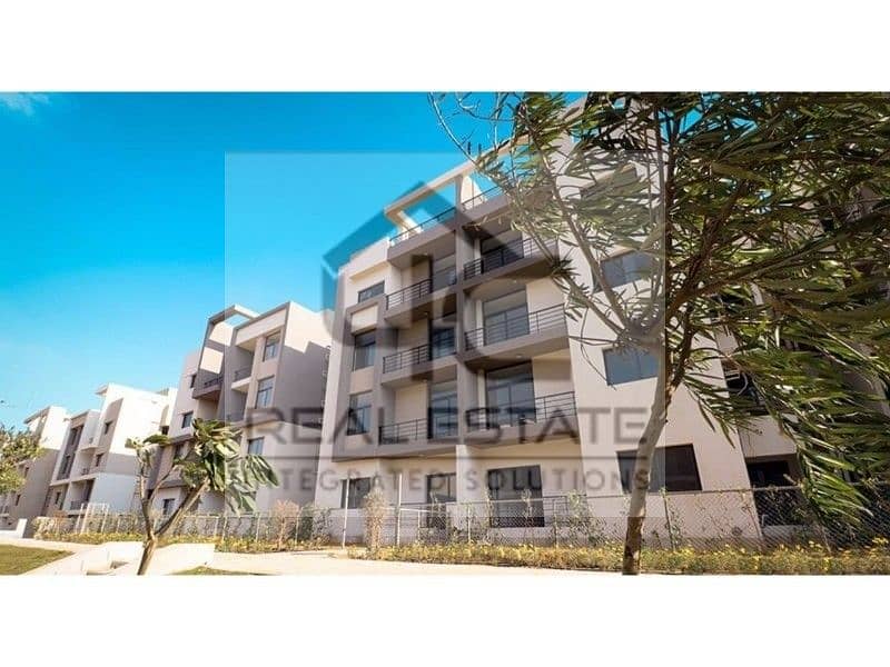 Penthouse for sale in installments, ready to move, fully finished with air conditioners, at a price including maintenance, garage, and clubhouse 12